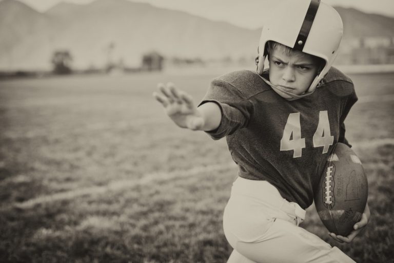 boy football player