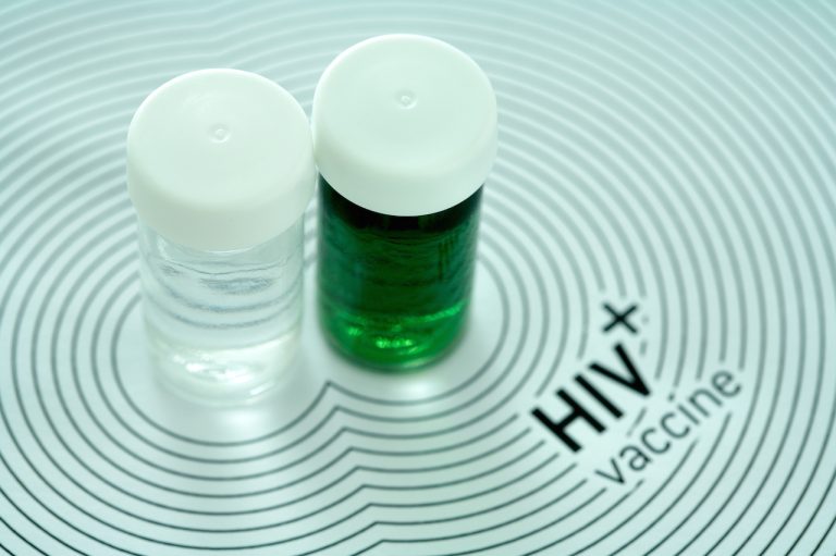 HIV vaccine vials