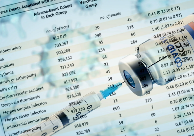 mRNA shot adverse events